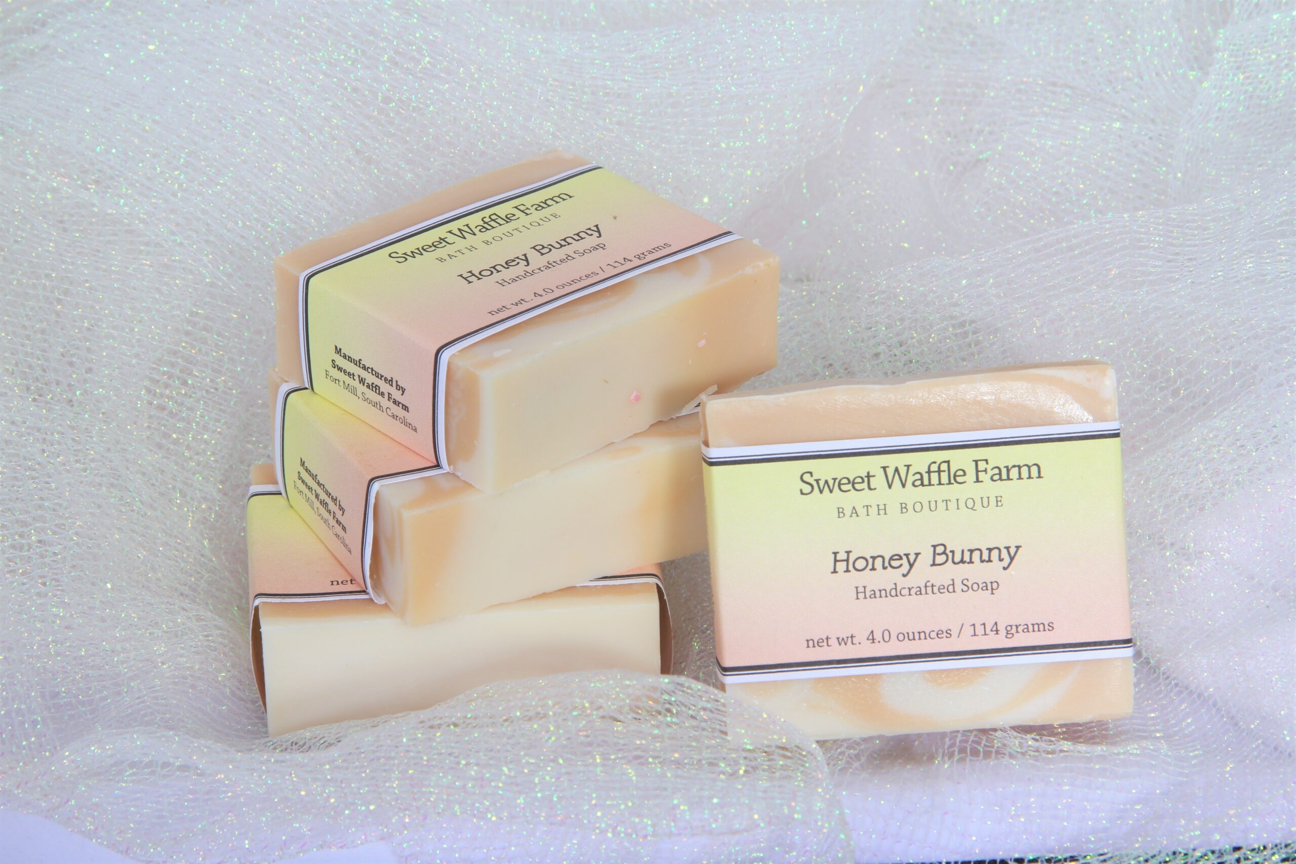 Honey Bunny – Luxury Soap – Sweet Waffle Farm